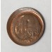 AUSTRALIA 1966 . ONE 1 CENT COIN . ERROR . OFF CENTRE . MIS-STRIKE 20%